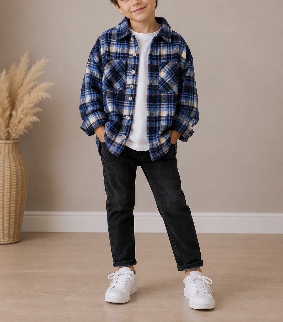 Wholesaler Lolilol - Plaid shirt