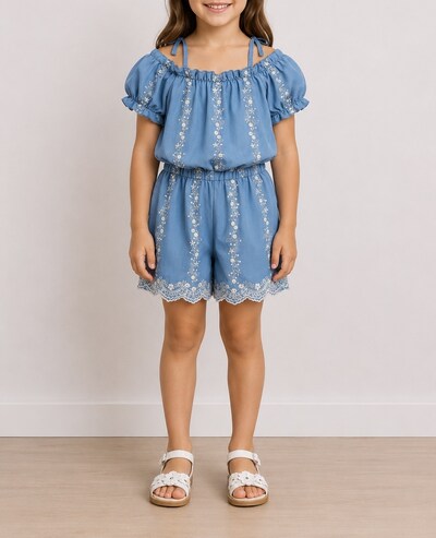 Wholesaler Lolilol - embroidered set Wholesaler Lolilol - embroidered set