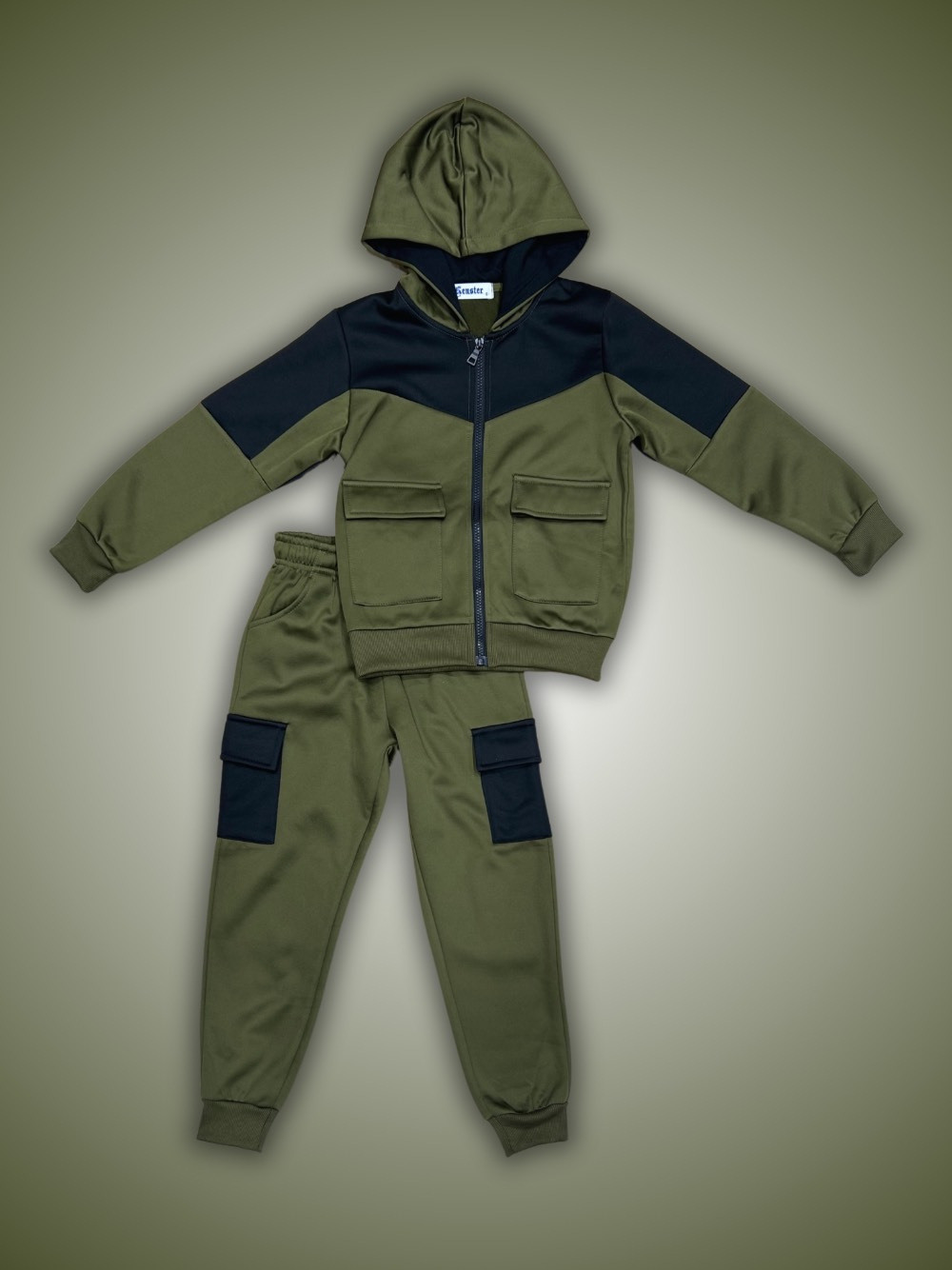 Mayorista Lu Kids - Conjunto de jogging de forro polar para niño