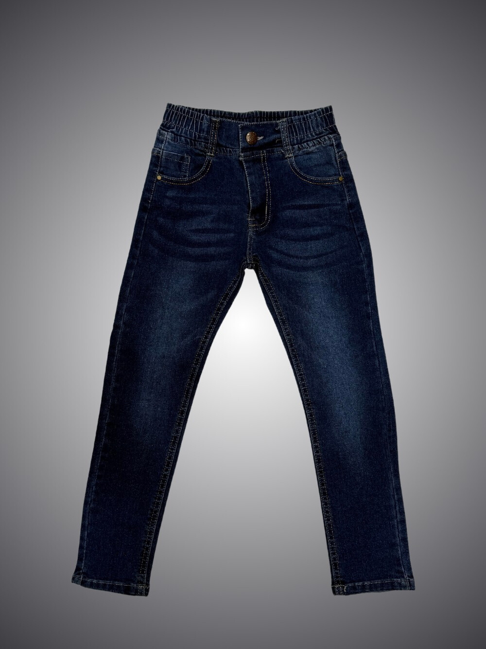 Mayorista Lu Kids - Vaqueros slim lisos para niño