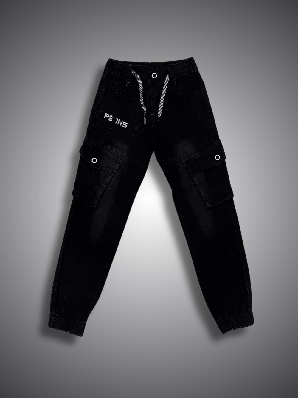 Mayorista Lu Kids - Pantalones cargo de mezclilla para niño