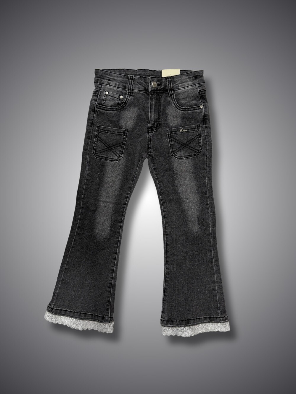 Grossiste Lu Kids - Jeans Flare Fille