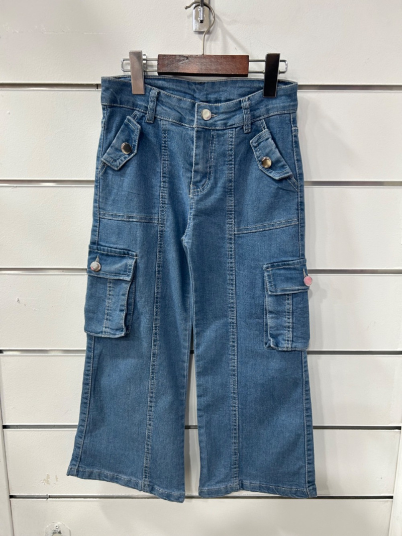 Grossista Lu Kids - Jeans cargo per ragazze