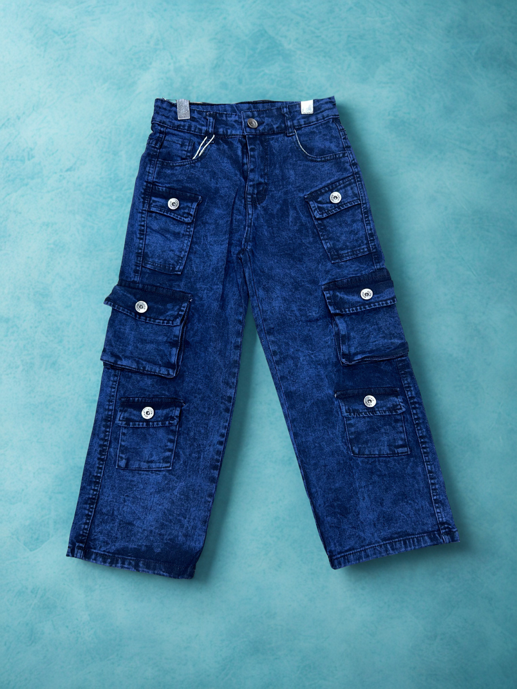 Grossiste Lu Kids - Pantalon cargo multi poche