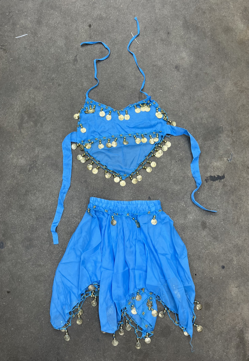 Grossiste Mac Moda - Ensemble de danse orientale enfant (haut+jupe)