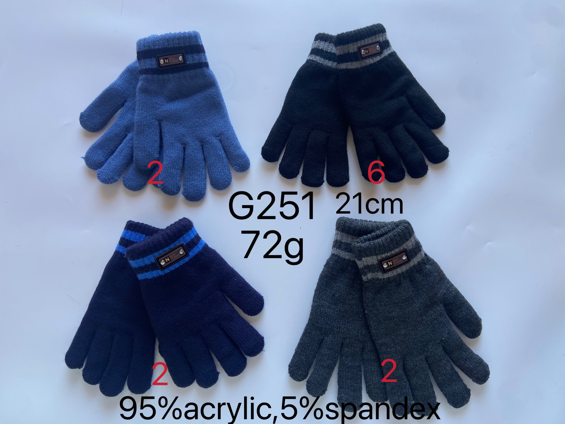Grossiste Mac Moda - Gant enfants épais