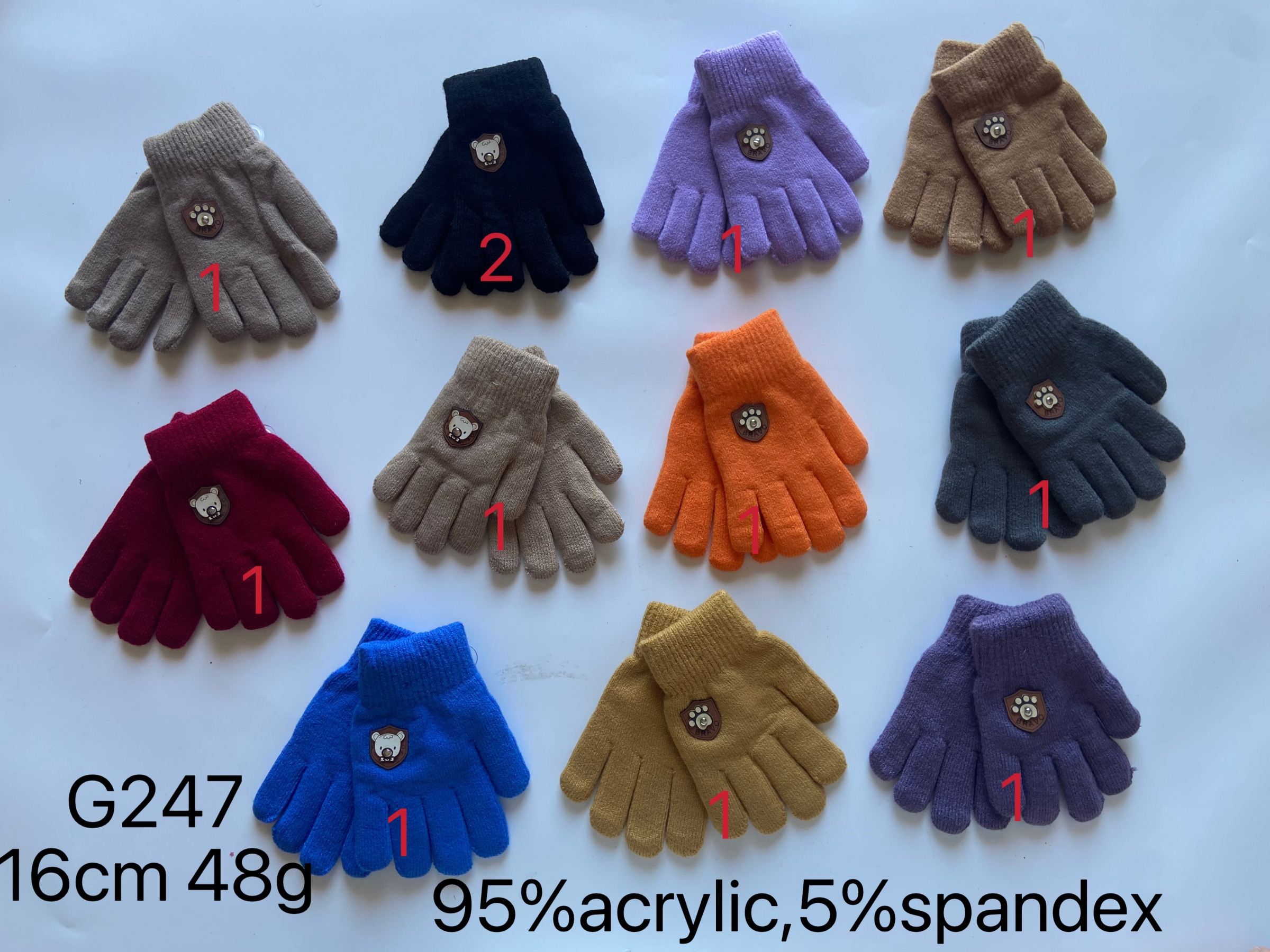 Grossiste Mac Moda - Gant enfants