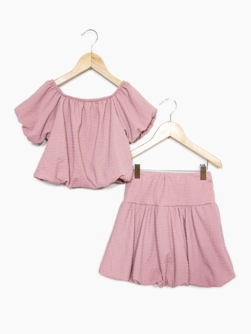 Wholesaler Maëlys - Top and skirt set