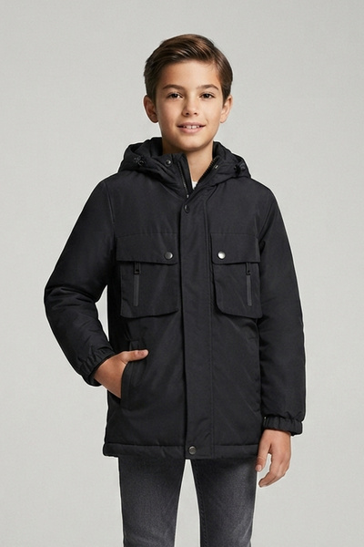 Mayorista Marine Corps - Parka larga para niño Mayorista Marine Corps - Parka larga para niño