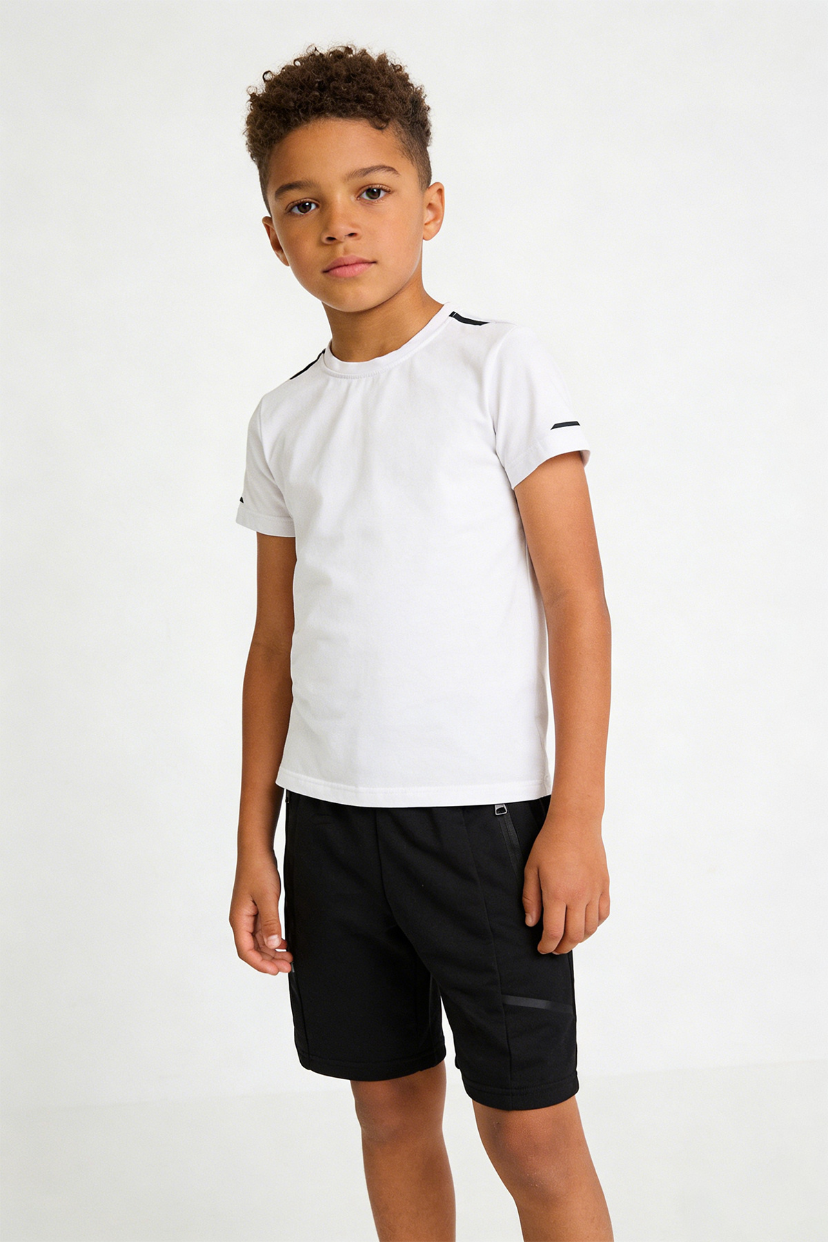 Großhändler Marine Corps - Jungen T-Shirt und Shorts Set