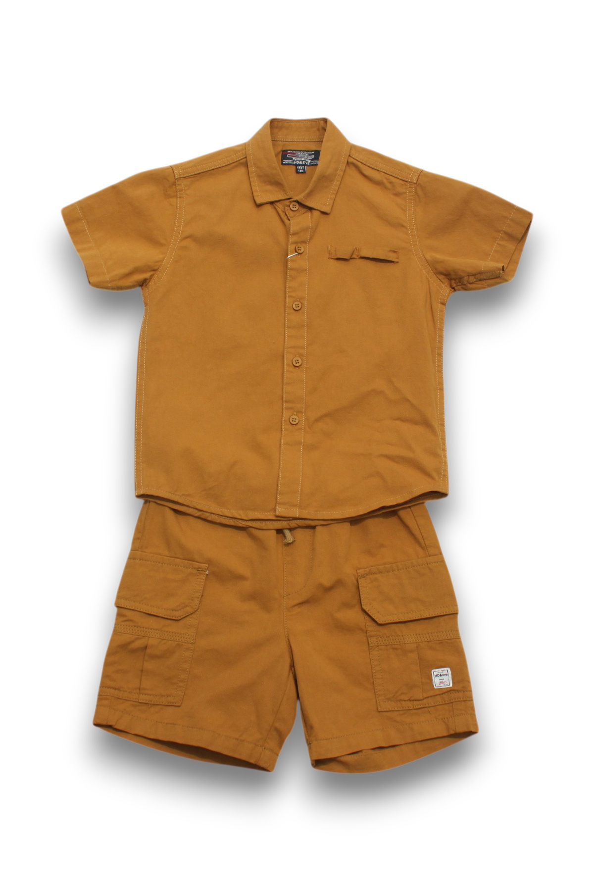 Großhändler Marine Corps - Jungen Hemd und Shorts Set
