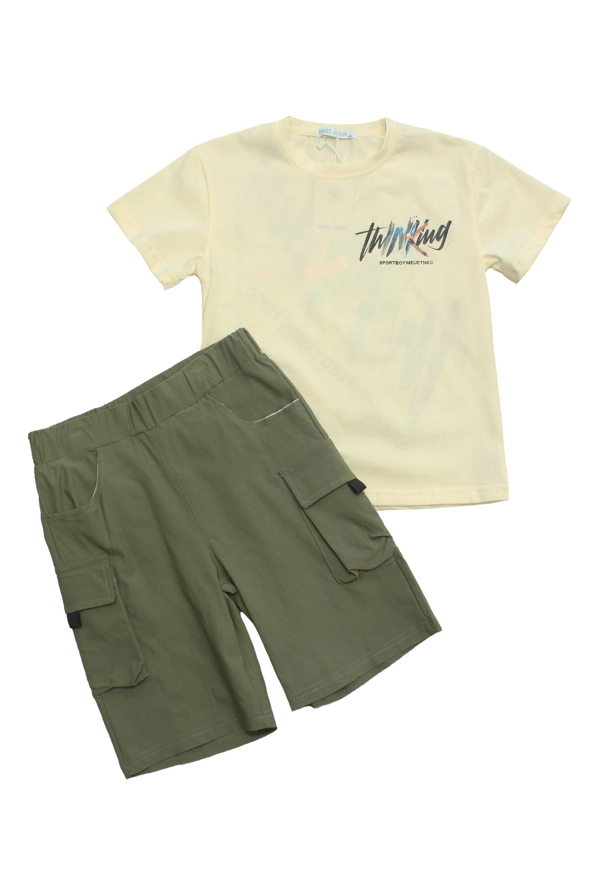 Großhändler Marine Corps - Bermuda Cargo T -Shirt -Set