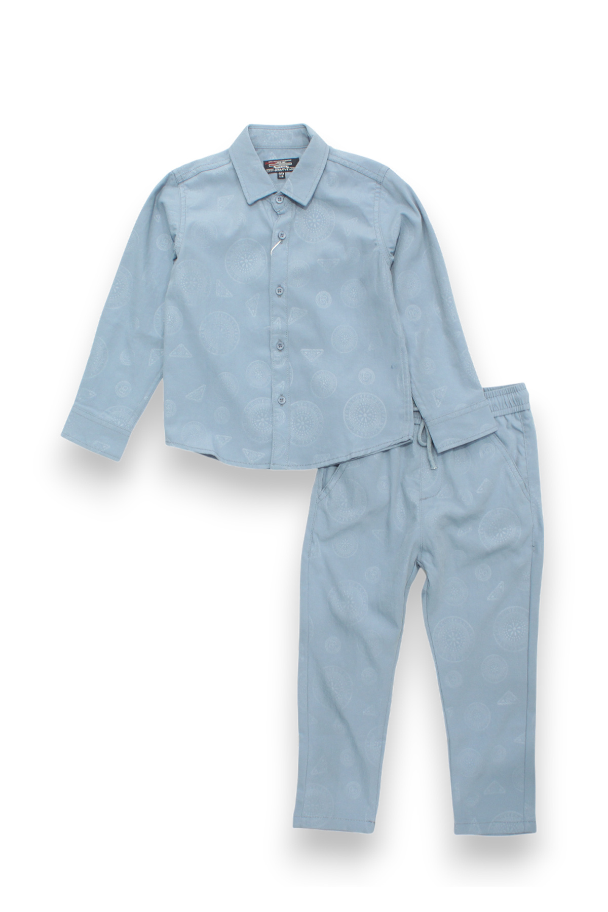 Großhändler Marine Corps - Jungen-Set mit langärmeligen Hemden und Hosen