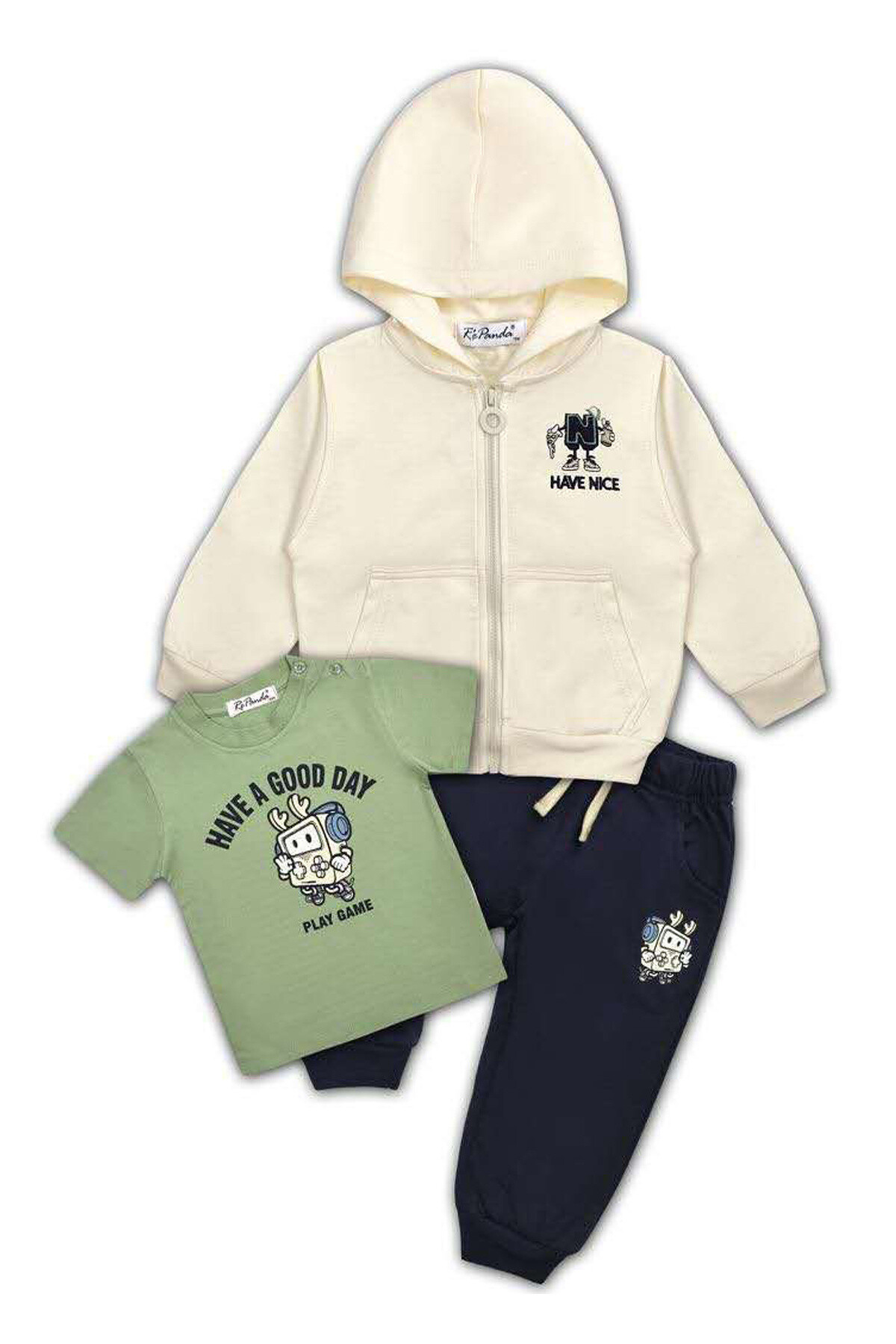 Mayorista Marine Corps - Camiseta de sudadera con pantalones de bebé
