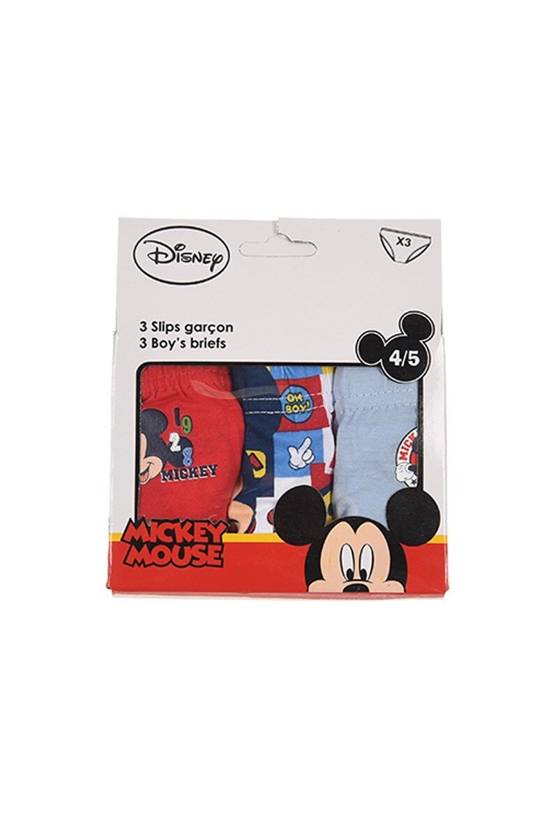 Mayorista Mickey - Caja de 3 calzoncillos de Mickey