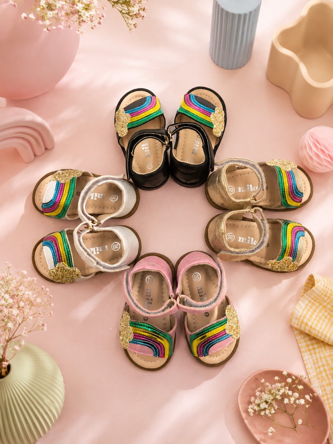 Grossiste mikelo - Sandales bébé filles