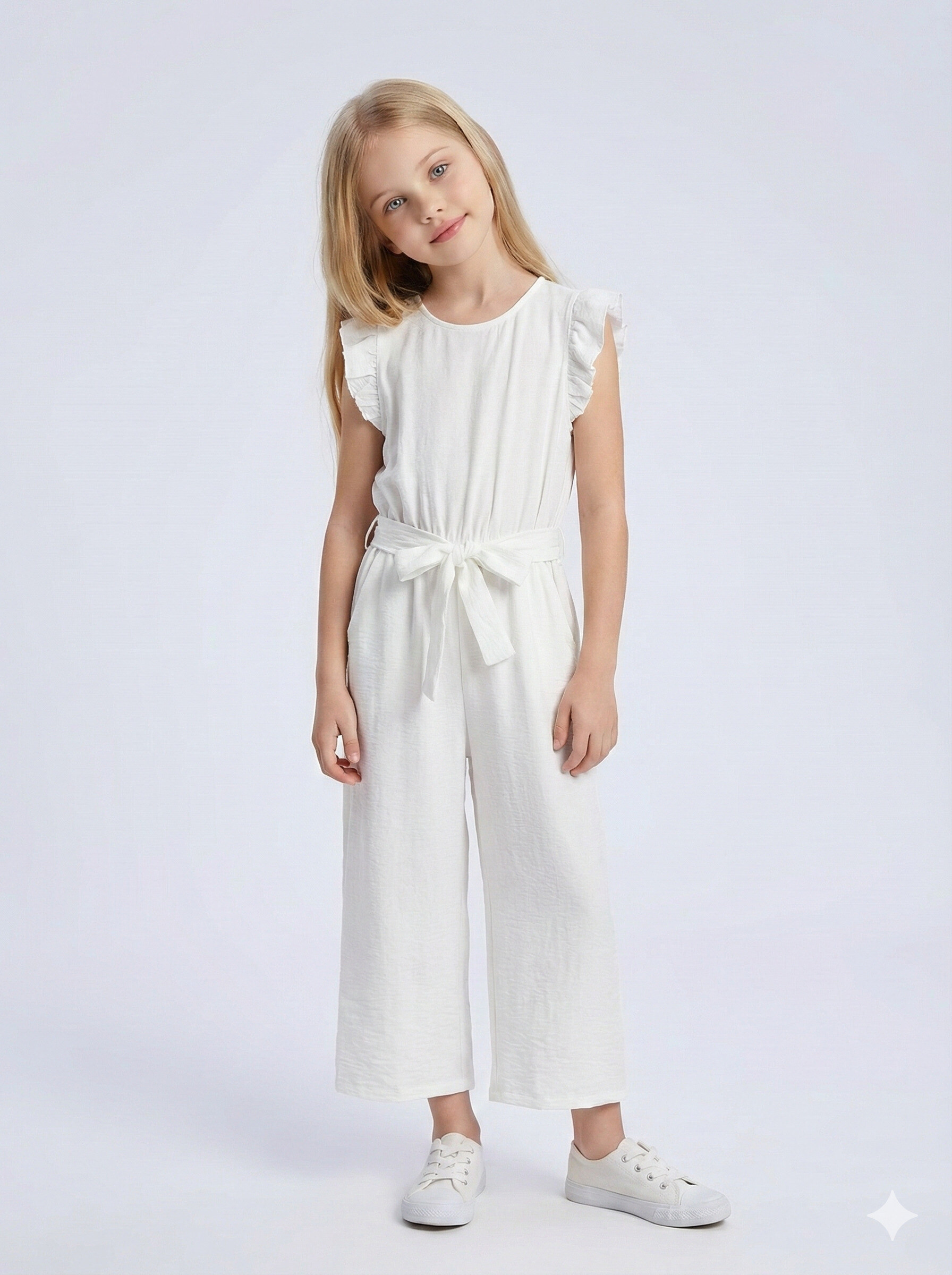 Wholesaler Mini Mignon Paris - Sleeveless jumpsuit for girls