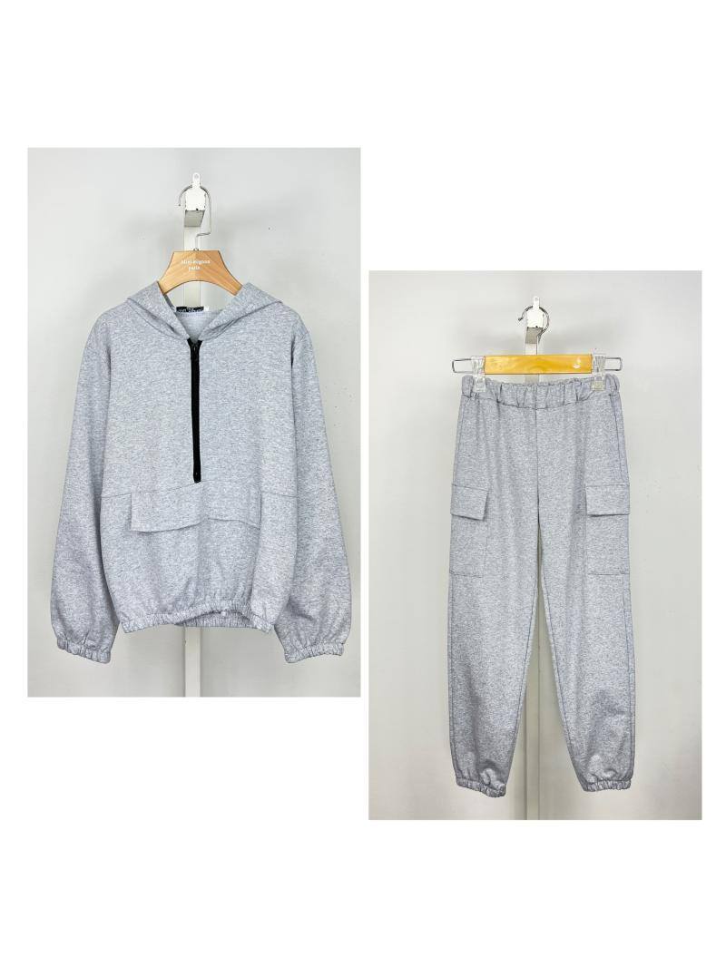 Grossista Mini Mignon Paris - Tuta da jogging in cotone per ragazza