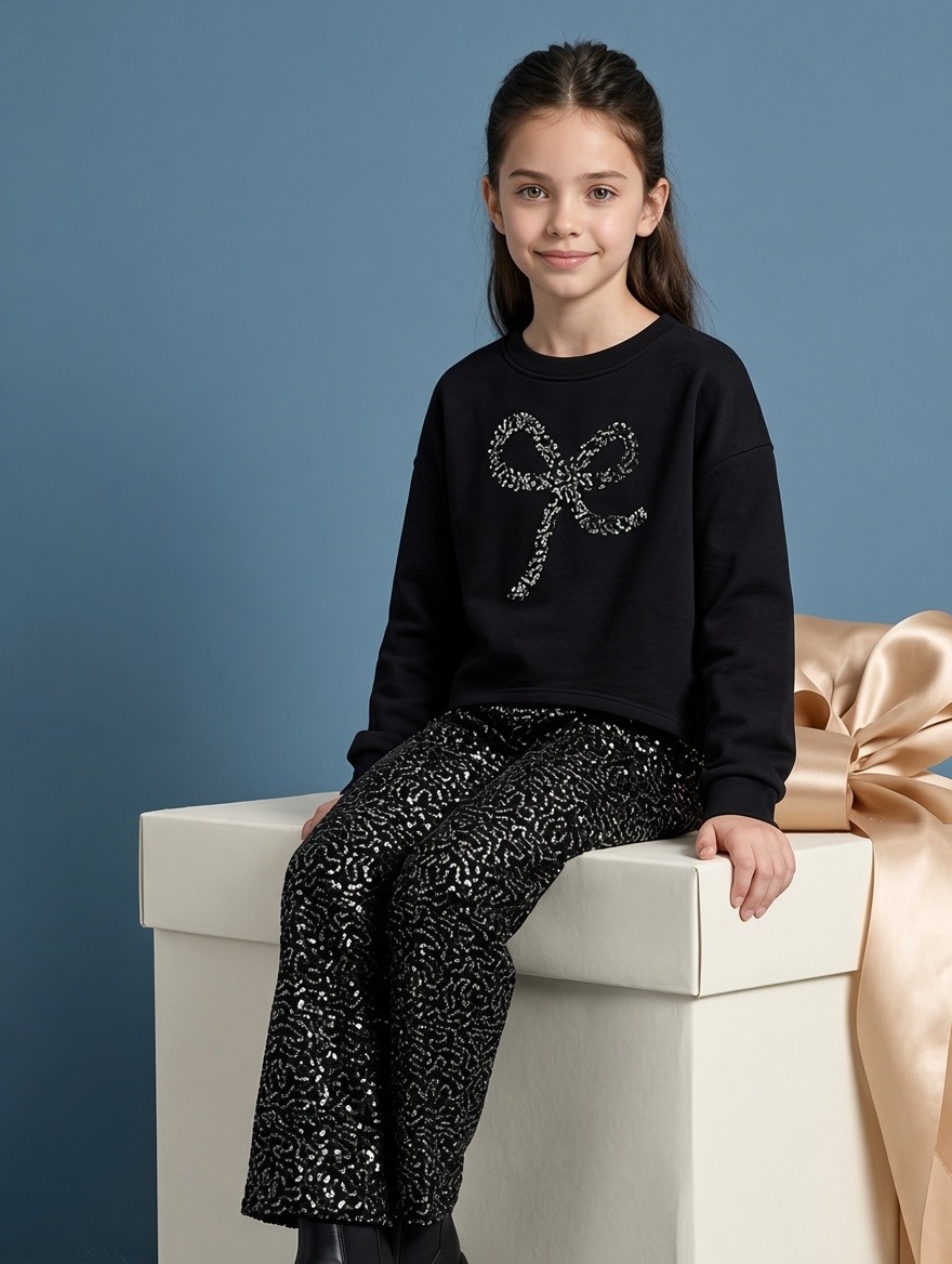 Wholesaler Mini Mignon Paris - Girls' outfit for the holiday season