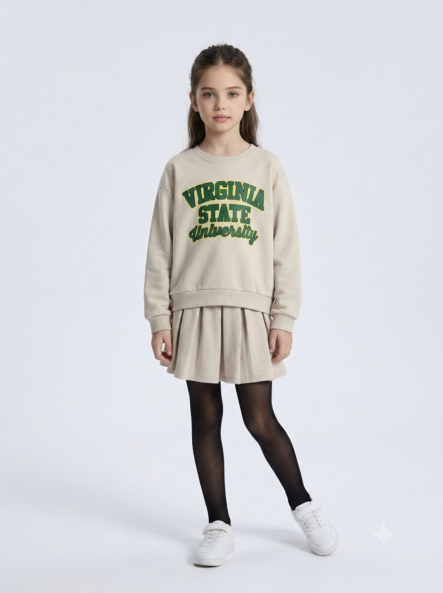Grossiste Mini Mignon Paris - Ensemble en coton pour fille