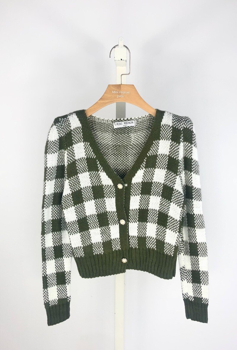 Wholesaler Mini Mignon Paris - Knitted cardigan