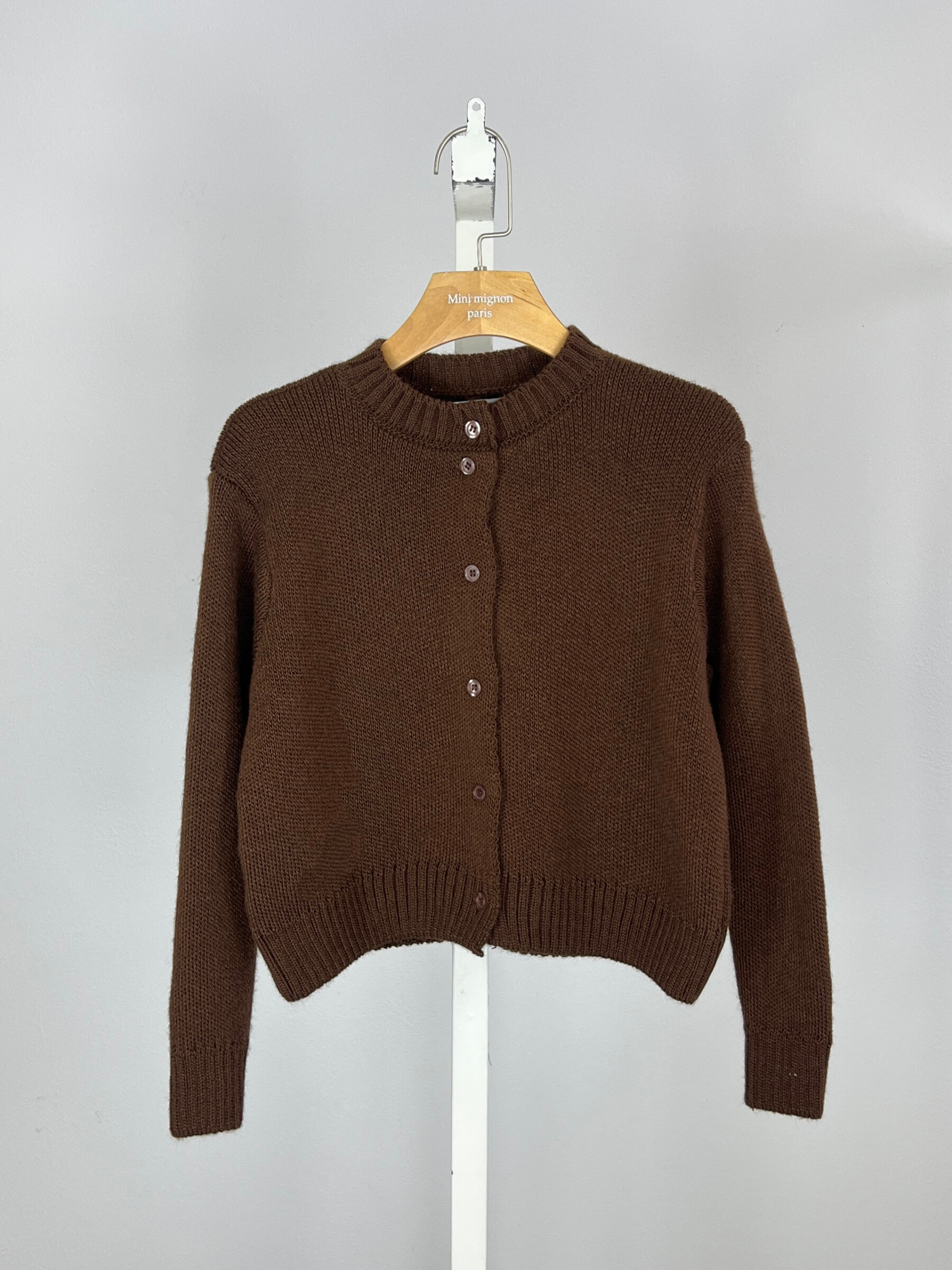 Großhändler Mini Mignon Paris - Einfarbige Weste für Mädchen