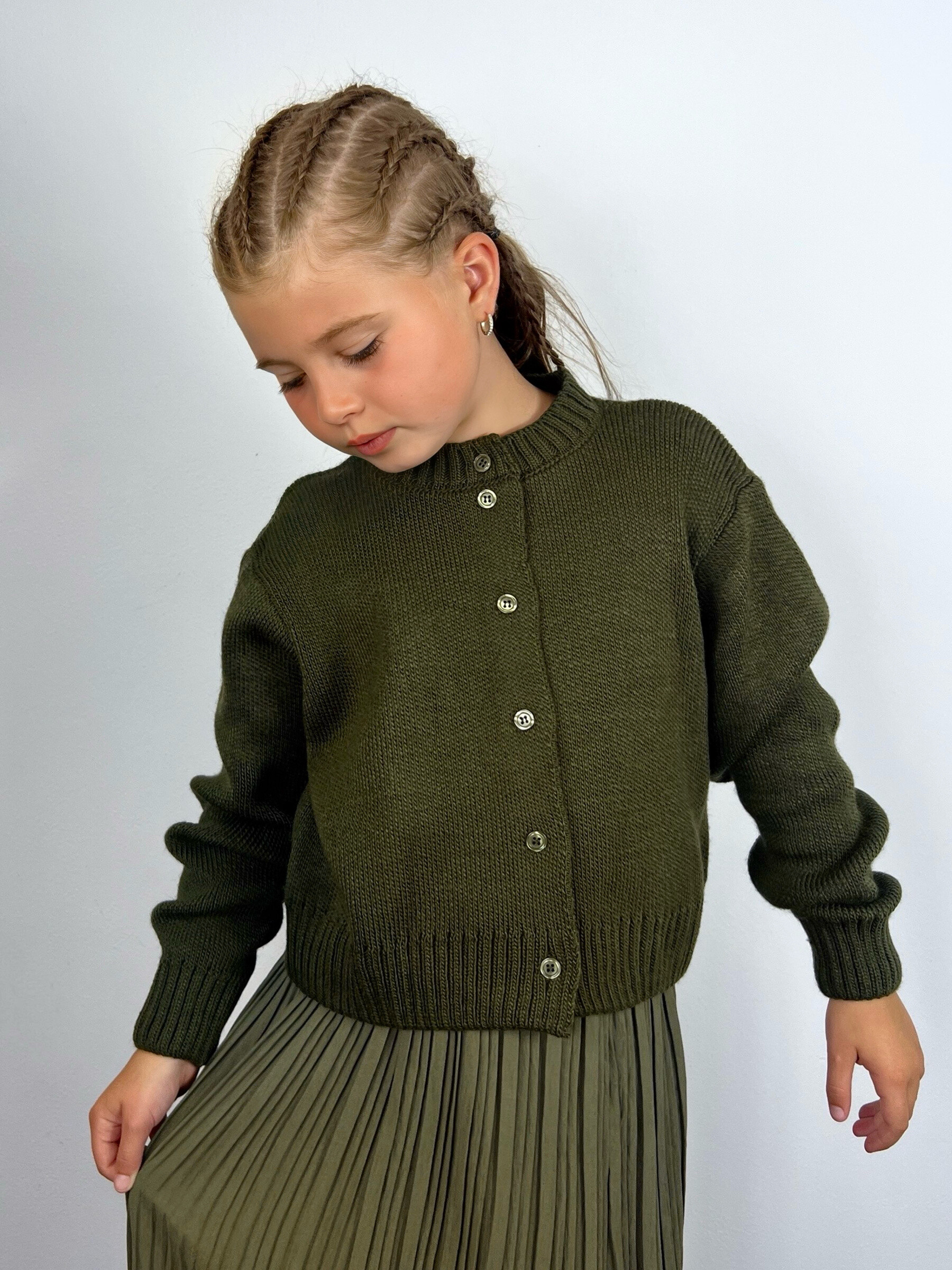 Mayorista Mini Mignon Paris - Chaleco liso para niña
