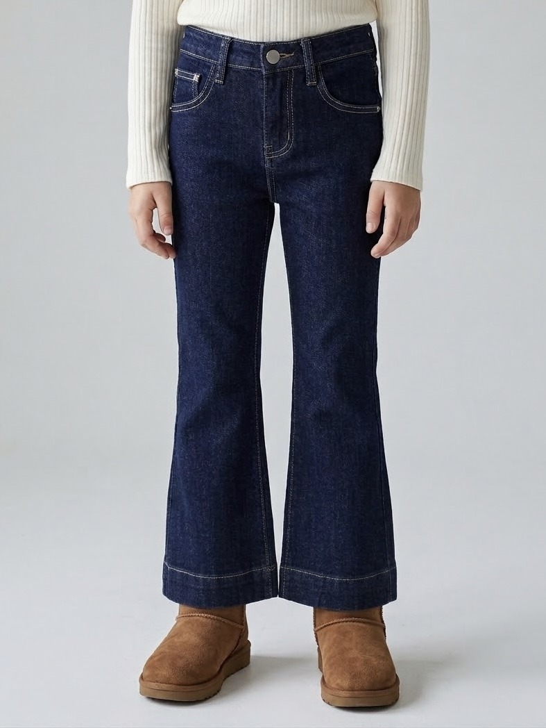 Grossiste Mini Mignon Paris - Jean flare pour fille