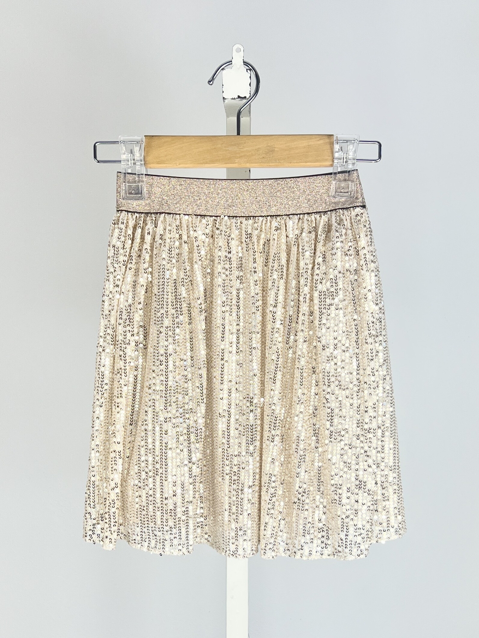 Mayorista Mini Mignon Paris - Falda de lentejuelas para niñas.