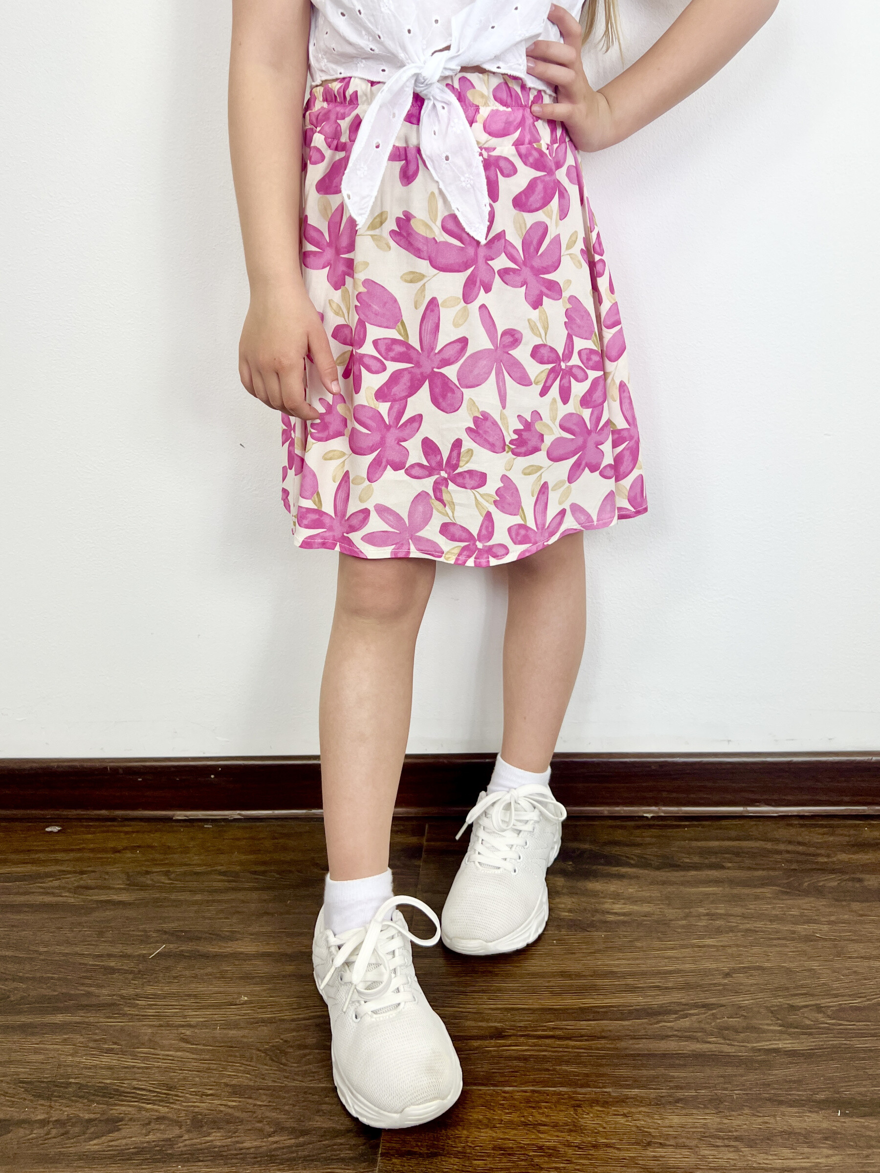 Großhändler Mini Mignon Paris - Blumenrock für Mädchen