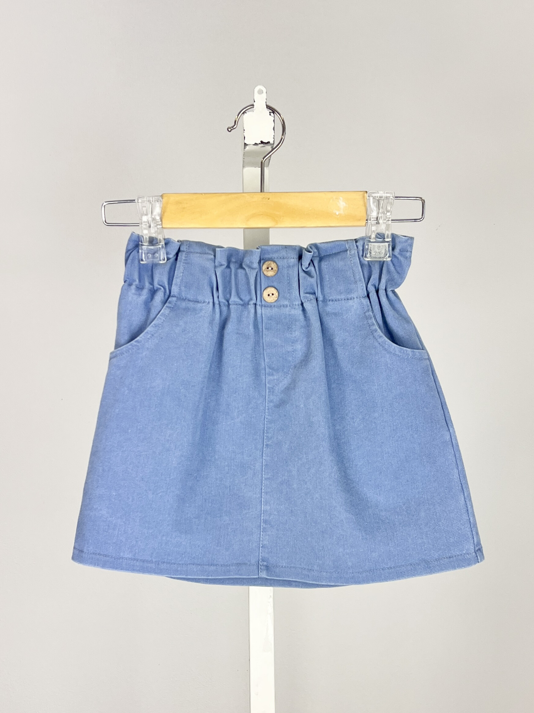 Grossiste Mini Mignon Paris - Jupe en jean pour fille