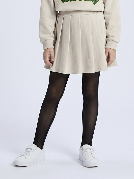 Grossiste Mini Mignon Paris - Jupe en coton effet sweat pour fille Grossiste Mini Mignon Paris - Jupe en coton effet sweat pour fille