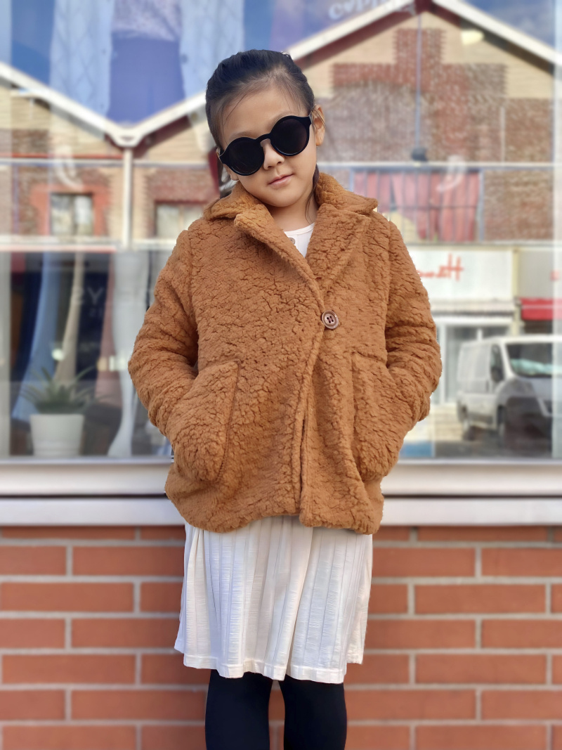 Mayorista Mini Mignon Paris - Abrigo moumouté niña