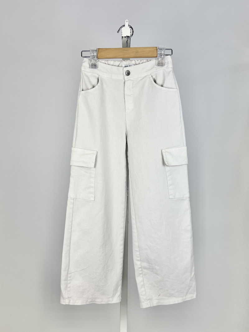 Mayorista Mini Mignon Paris - Pantalón cargo de algodón para niña