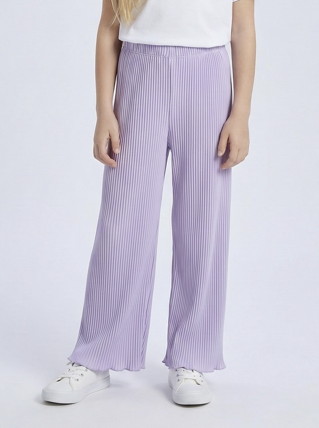 Wholesaler Mini Mignon Paris - Girls' pleated flowy pants