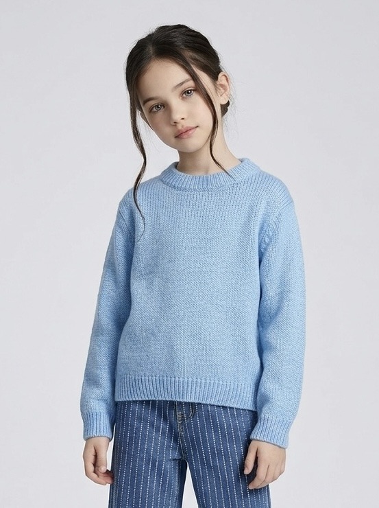 Grossiste Mini Mignon Paris - Pull avec laine pour fille