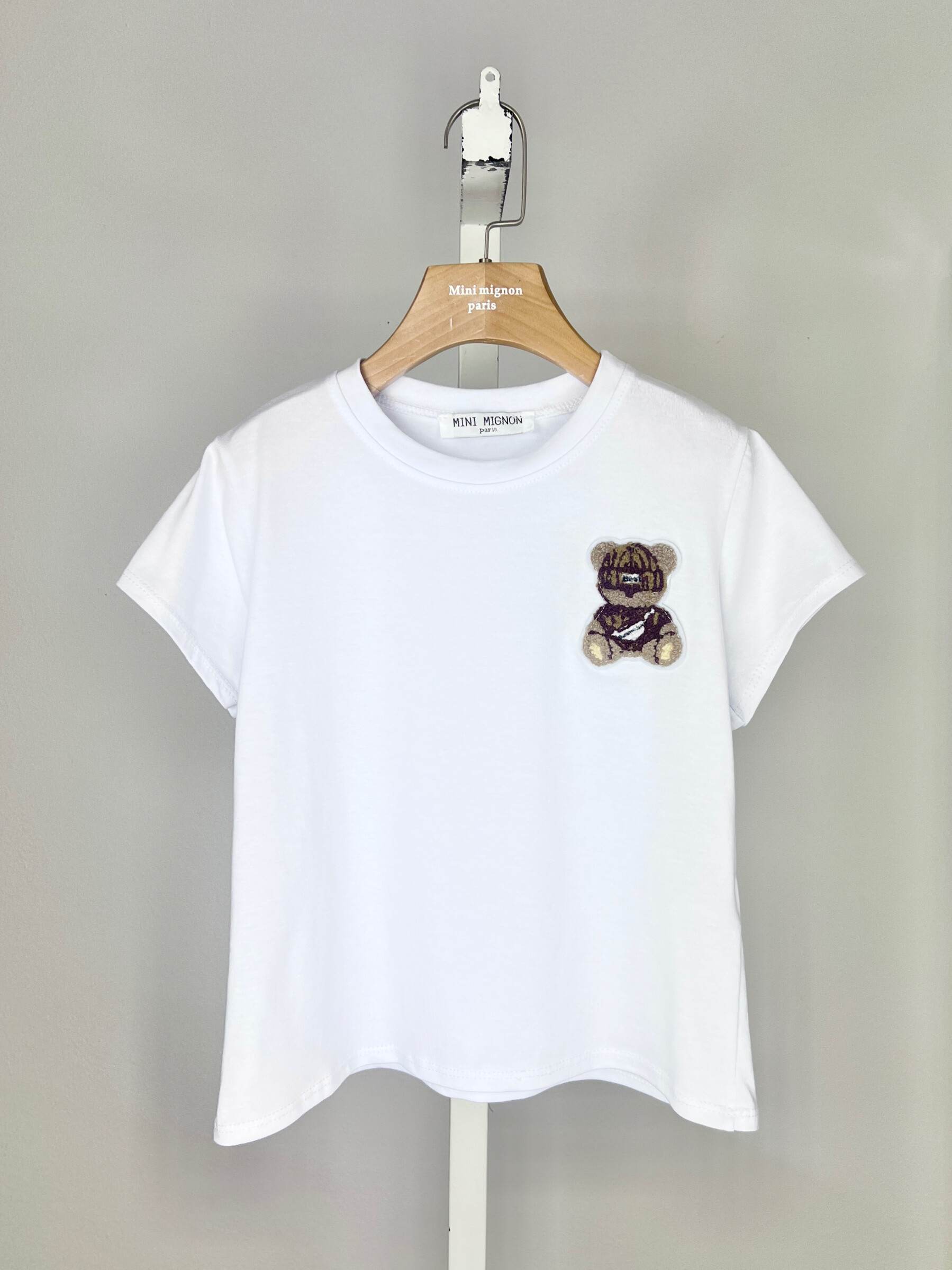 Wholesaler Mini Mignon Paris - Cotton t-shirt for girls