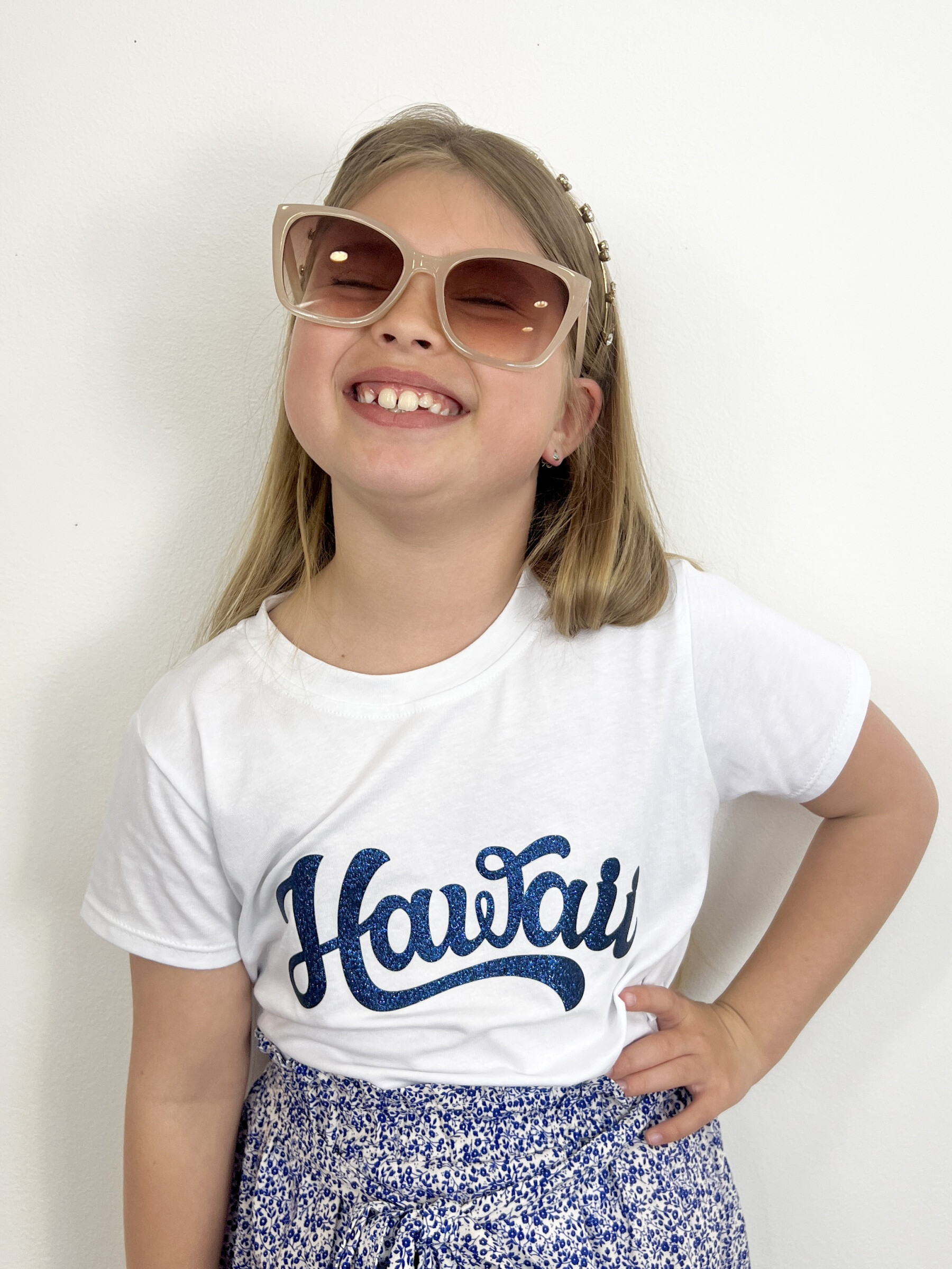 Grossiste Mini Mignon Paris - T-shirt en coton avec inscription pailletée pour fille