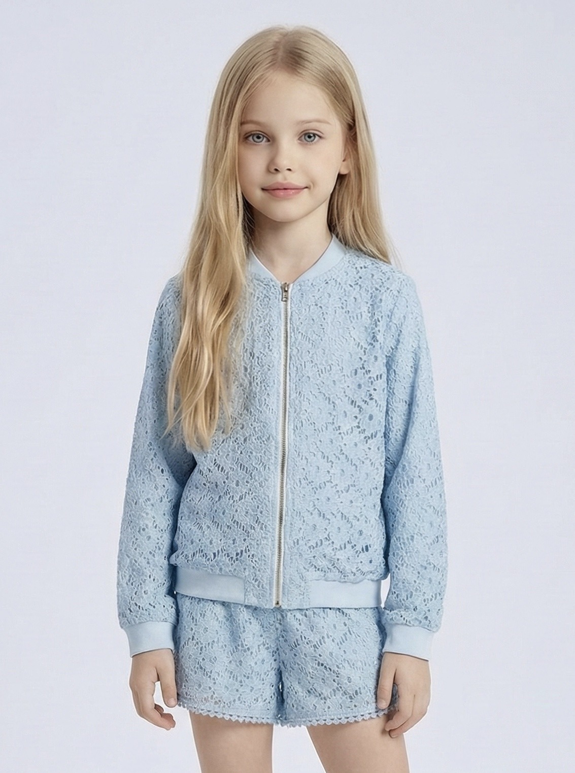 Grossiste Mini Mignon Paris - Veste en dentelle pour fille