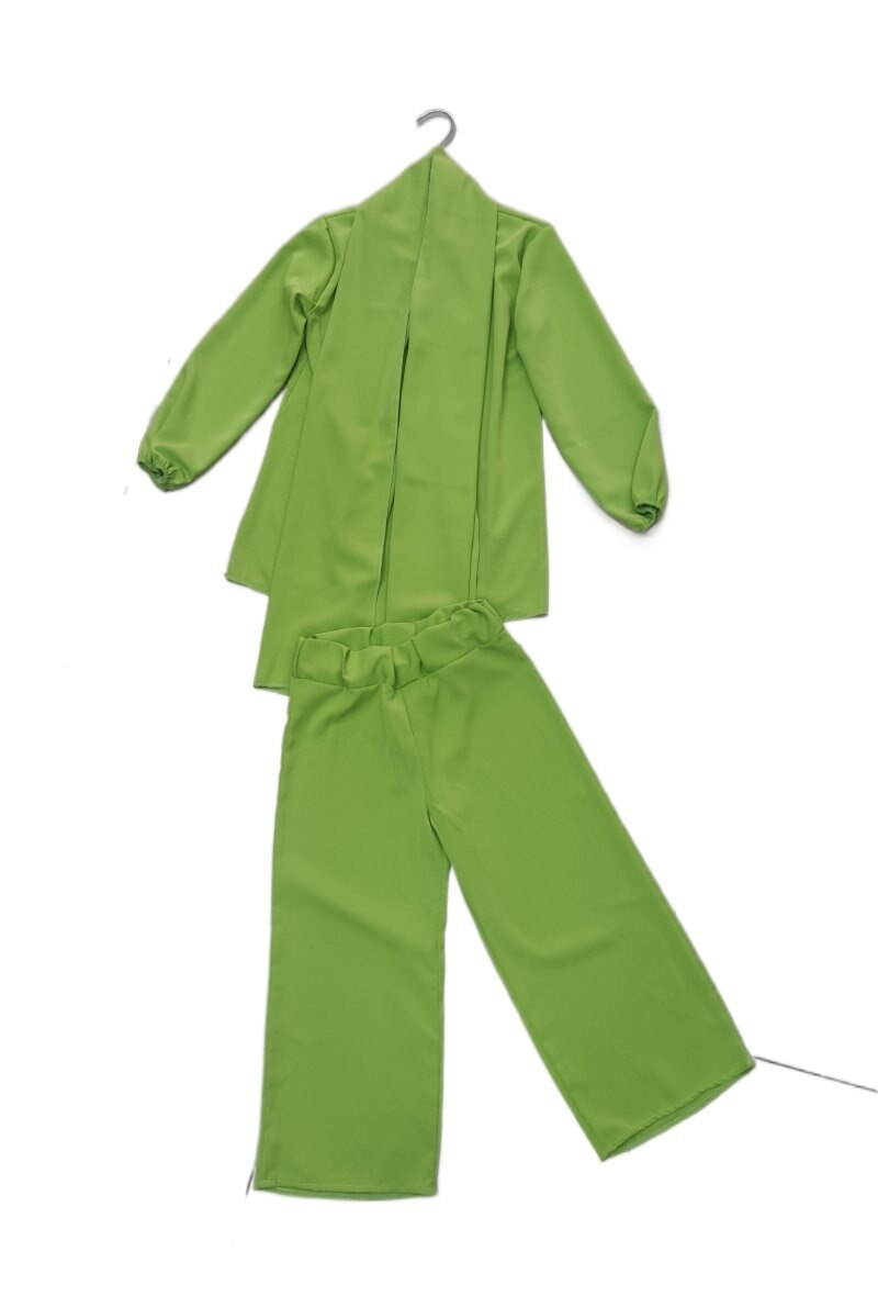 Grossista Mini Pomme - Set Abaya con velo integrato e pantaloni