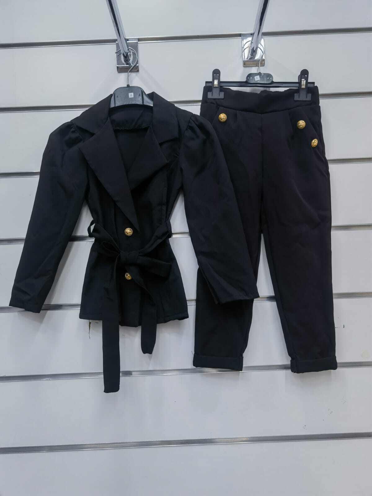 Mayorista Mini Pomme - conjunto de blazer y pantalón de traje