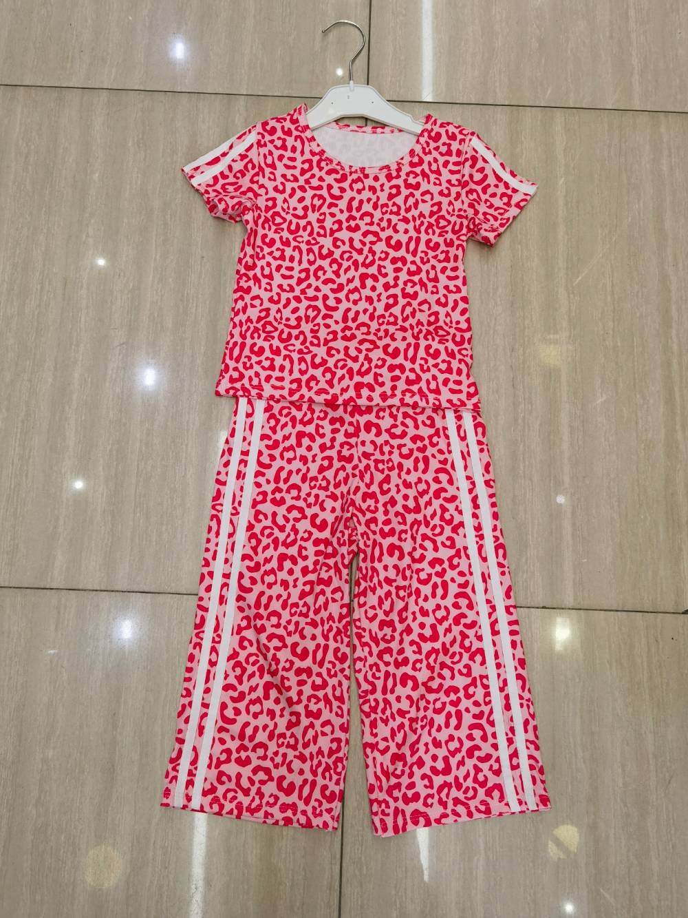 Mayorista Mini Pomme - Conjunto estampado leopardo