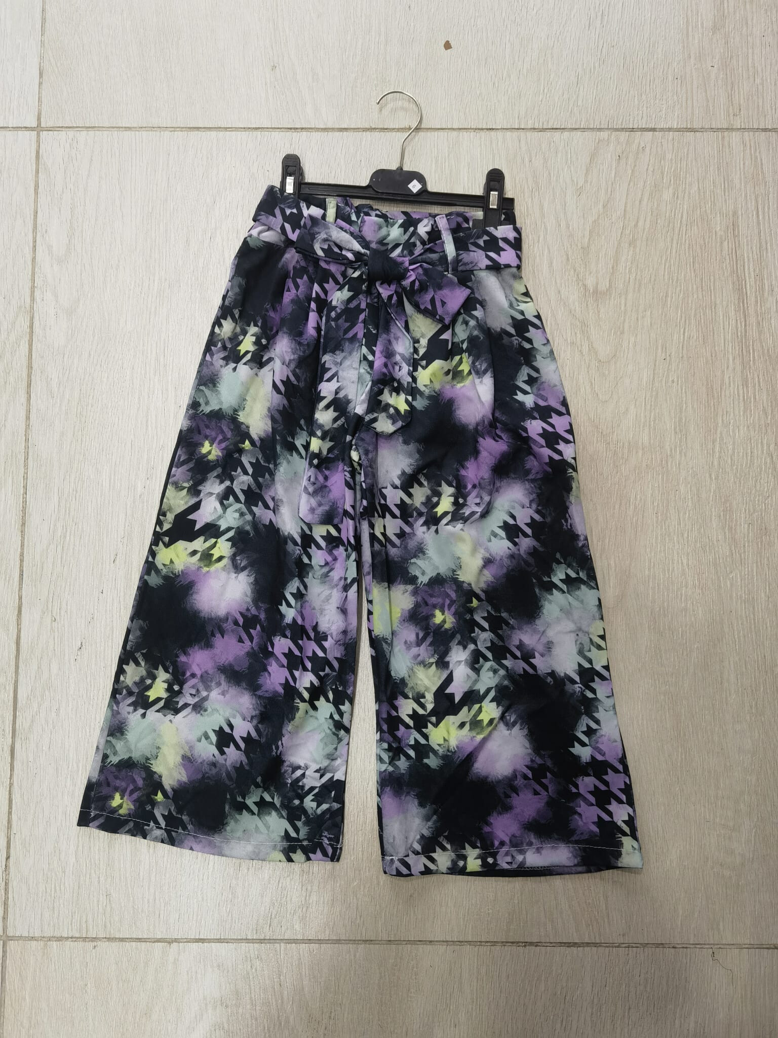 Mayorista Mini Pomme - Pantalones de impresión y cinturón