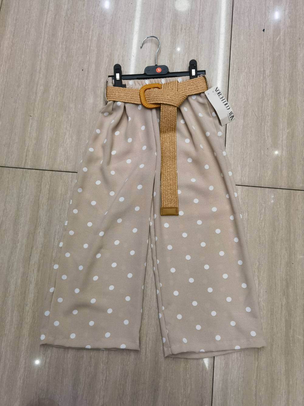 Wholesaler Mini Pomme - Polka dot pants and belt