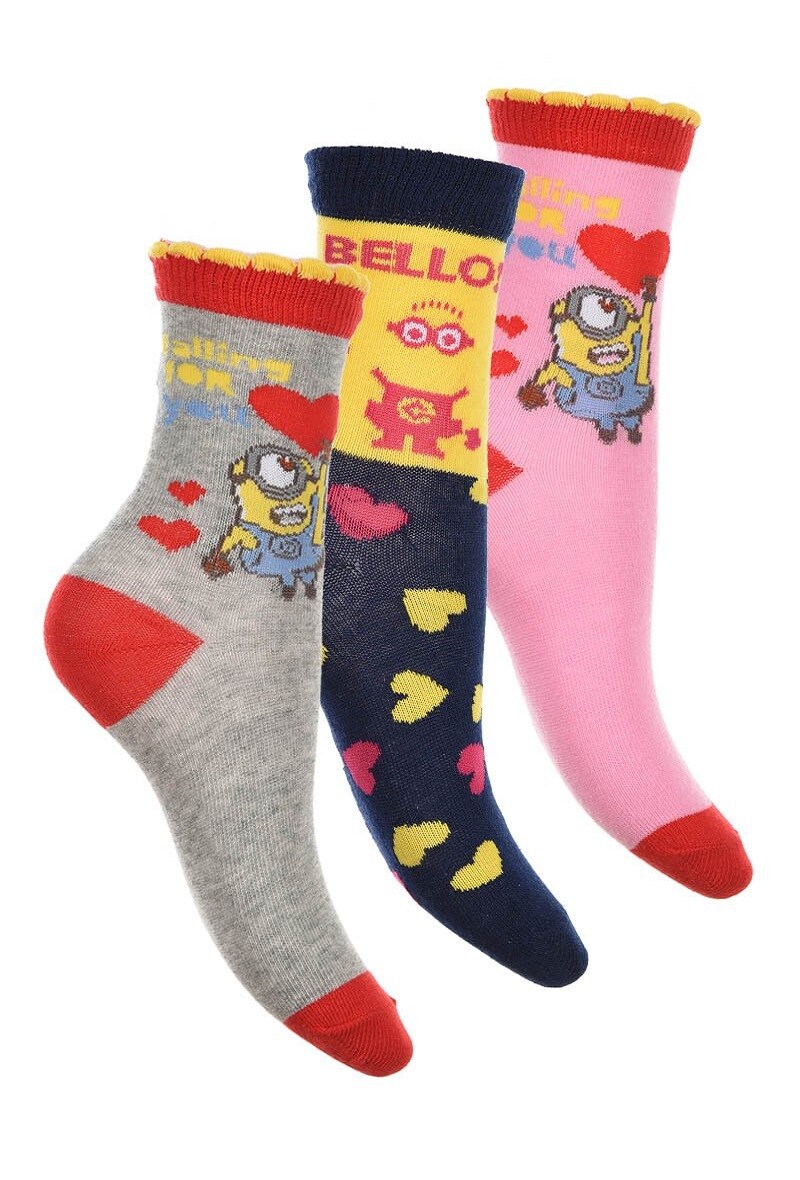 Wholesaler Minions - 3 SOCKS MINIONS