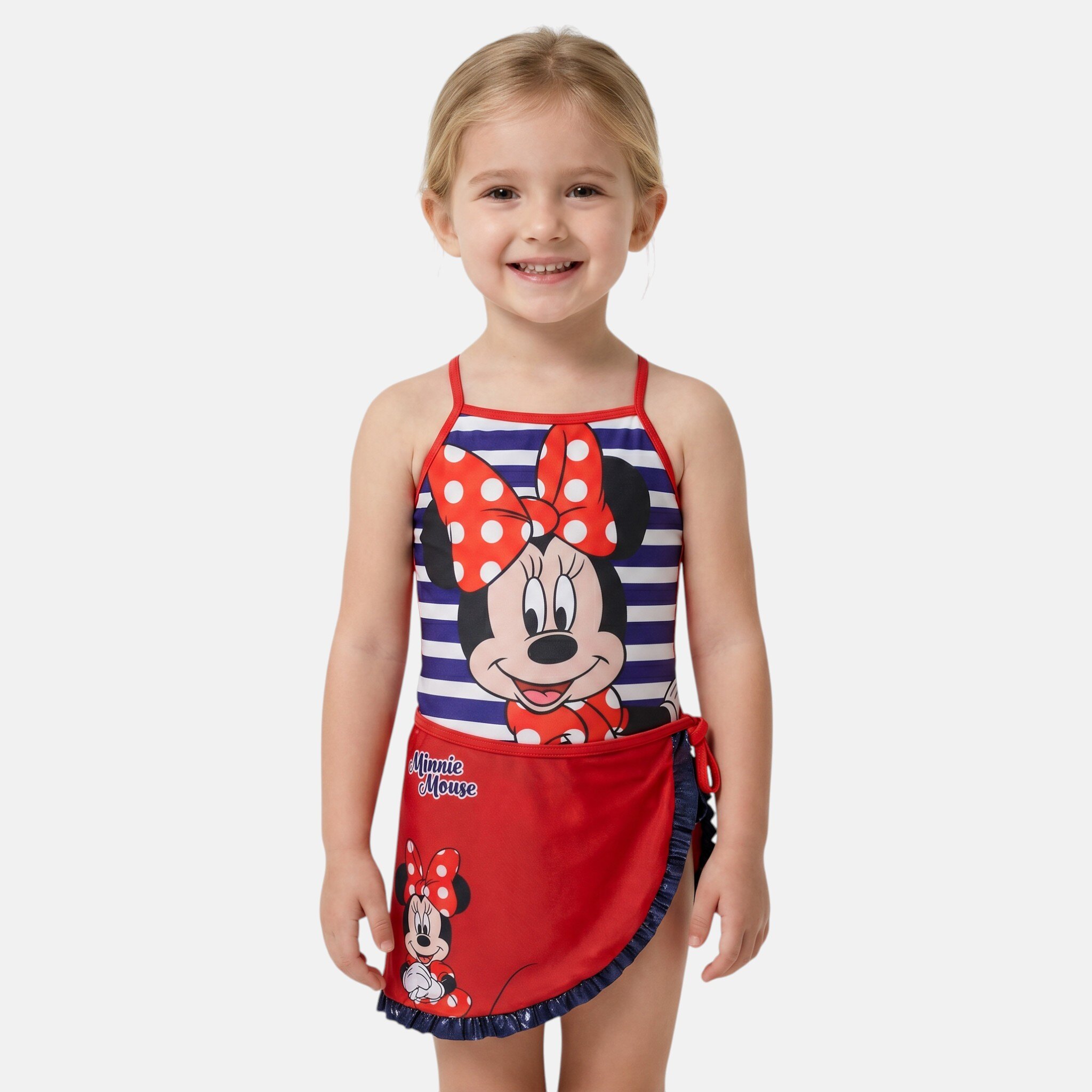 Großhändler Minnie - Mädchen Badeanzug mit Minnie