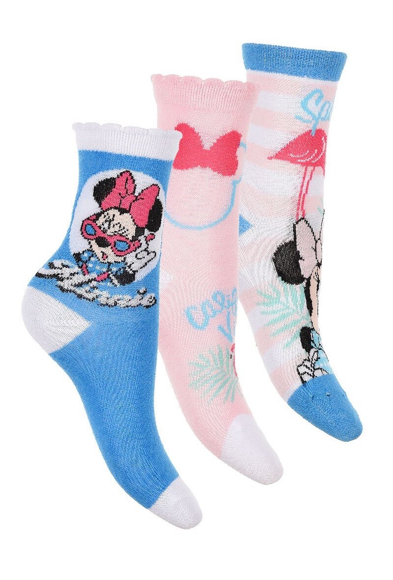 Grossiste Minnie - Pack de 3 Chaussettes Minnie