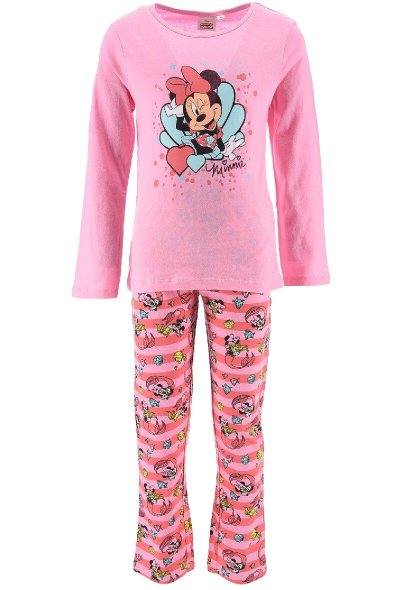 Grossiste Minnie - Ensemble pyjama 2pcs T-shirt + pantalon MINNIE Coton bio