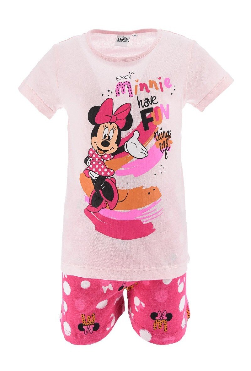 Mayorista Minnie - Ens pyjacourt camiseta + pantalón corto Minnie 100% algodón