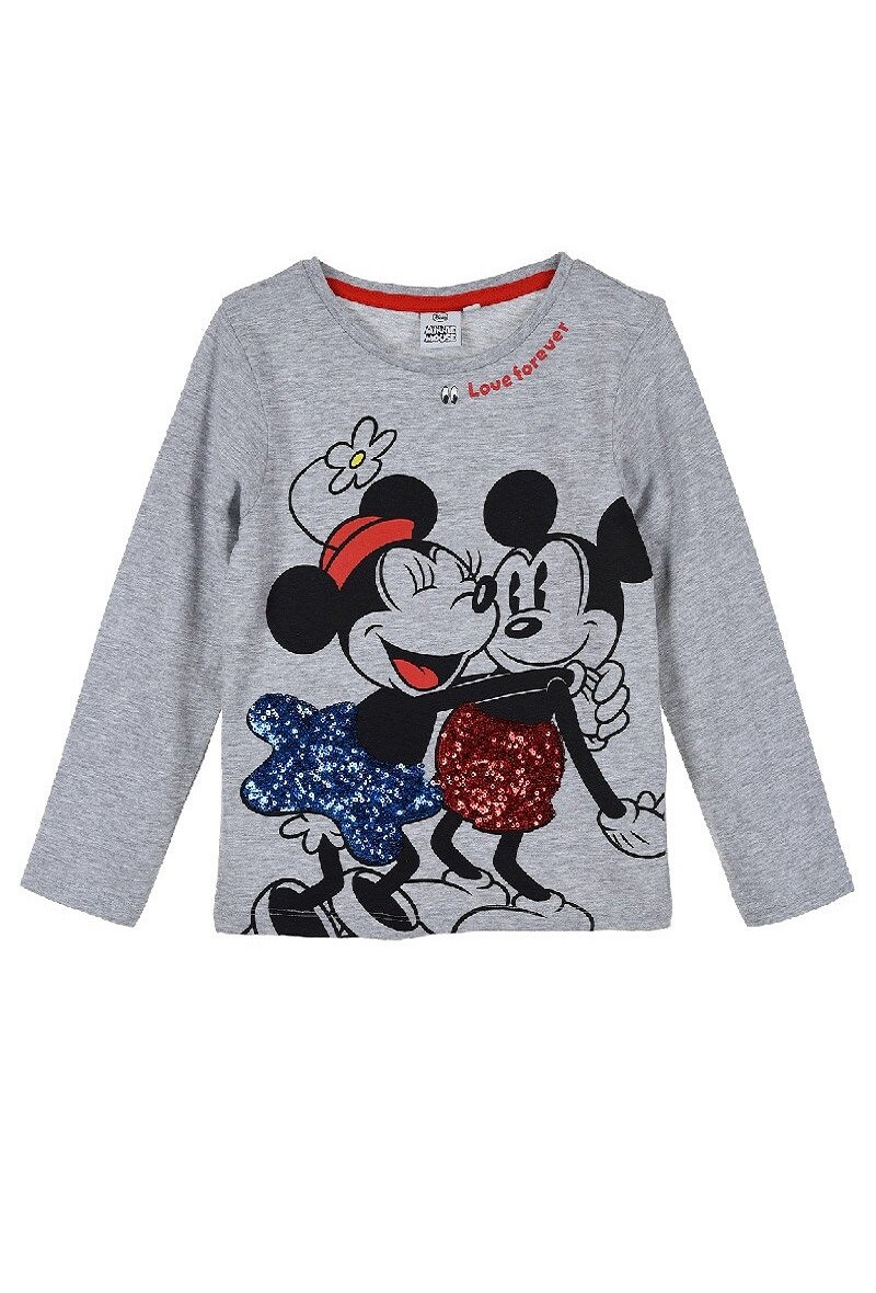 Großhändler Minnie - MINNIE & MICKEY Langarm-T-Shirt